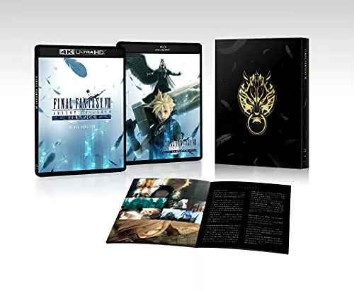 FINAL FANTASY VII ADVENT CHILDREN COMPLETE 4K HDR Remaster Blu-ray Box New Japan