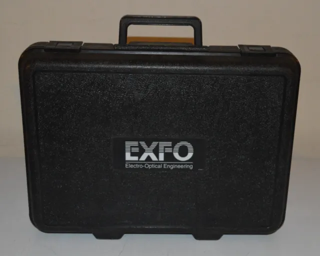 EXFO PPM-350B-EG PON 2-port Optical Power Meter original hard case AS IS