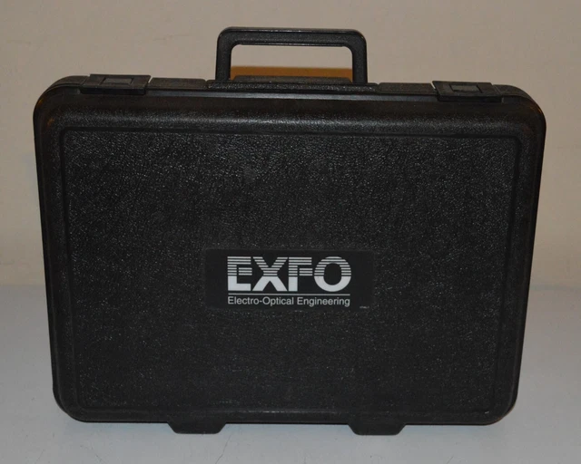 EXFO PPM-350B-EG PON 2-port Optical Power Meter original hard case AS IS