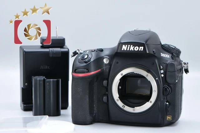"Count 9,078" Very Good!! Nikon D800E 36.3MP Full Frame Digital SLR Camera