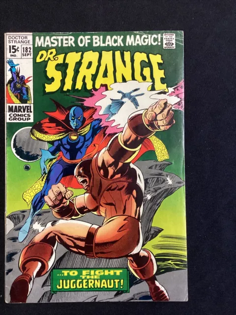 Marvel Dr. Doctor Strange 182 Comic Book Juggernaut