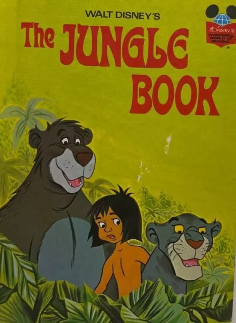 Walt Disney's the Jungle Book by Rudyard Kipling (1974, Hardcover)