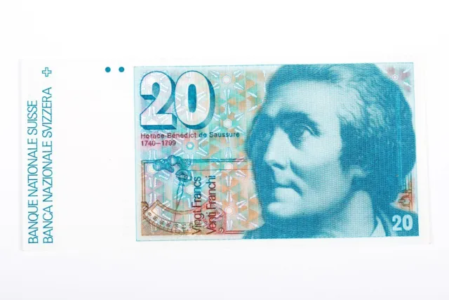 Switzerland 20 Francs 1982 y. UNC
