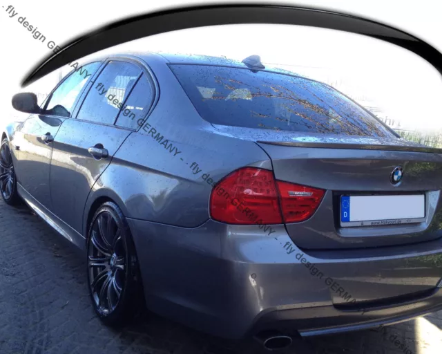 passend für BMW E90, Limo Heckspoiler Spoilerlippe Kofferraum Lippe Heckspoilerl