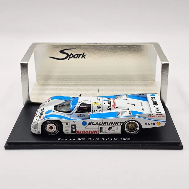 Modellino Auto Spark 1/43 Porsche 962 GTI #15 Le Mans 1989 | Motorsport