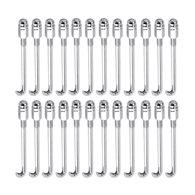 24Pcs/pack Banjo Hooks, Metal Banjo Flat Hooks Adjustable Banjo Tension Hooks