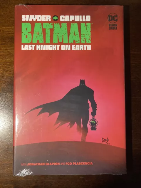 Batman: Last Knight on Earth by Scott Snyder (2020, Hardcover Graphic Novel)