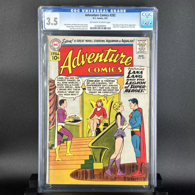 Adventure Comics #282 CGC 3.5 DC Comics 1961 Origin & 1st app Star Boy 10¢ Comic