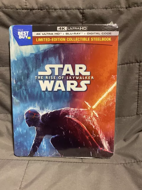 Star Wars: The Rise of Skywalker Steelbook 4k Ultra HD + Blu-ray + Digital Nuevo