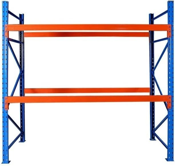 Palettenregal mit 1 Ebene, 2,5 m Höhe, 2,7 m Breite, 3.000 kg Tragkra