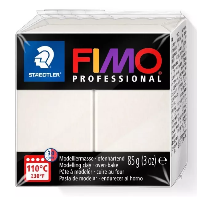 Fimo Professional Doll Art Polymer Clay - Porcelain 85g - 2wards Polymer Clay...