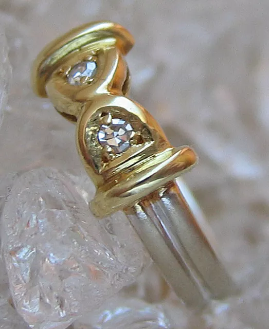Diamant Ring ♦️ aus 585 Gold Ring mit Brillanten Brillant Ring with Diamond 5441 2