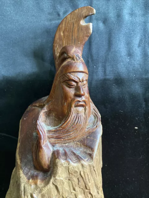 Hand Carved Wood Old Man Tree Spirit Face Carving WONDERFUL