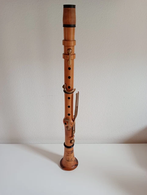 Clarinetto antico a 6 chiavi in do marchiato THIBOUVILLE LAMY A PARIS