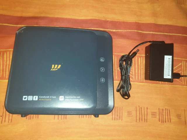 MODEM ROUTER FASTWEB FASTGate Technicolor DGA4131FWB ADSL FIBRA WIFI
