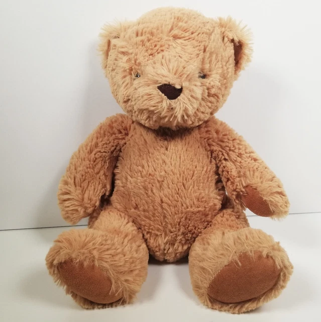 JOHN LEWIS PLUSH Tan Brown Teddy Bear 11" Soft Cuddly Plush Toy Beany