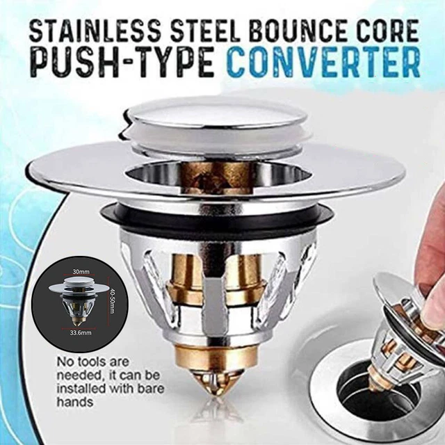 Filtre vidange universel haute qualité pour lavabo et prise lavabo salle bain