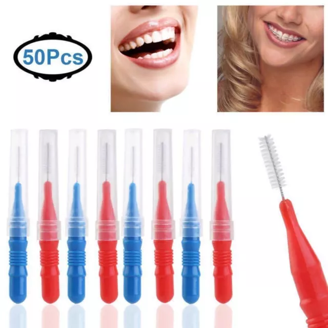 Plastic Teeth Cleaning Interdental Brush Tooth Floss Toothpick Dental Floss