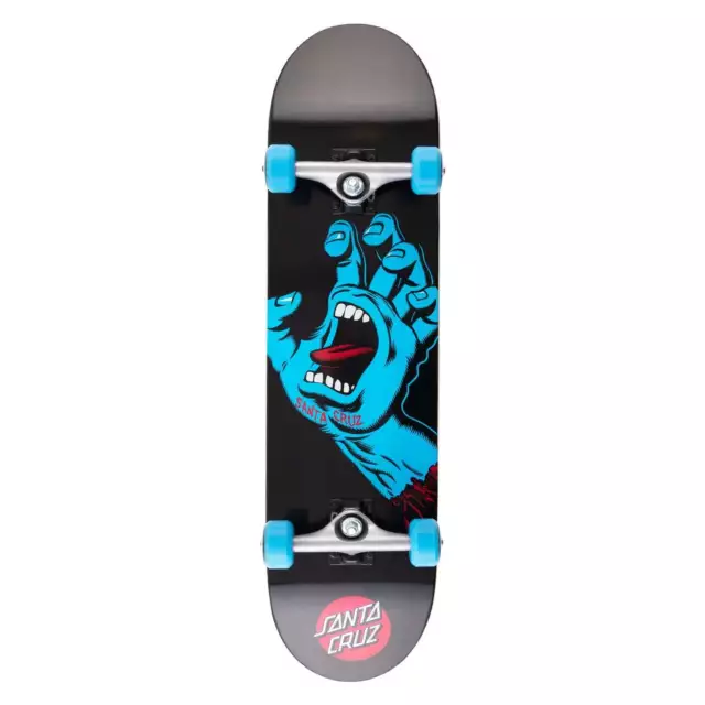 Santa-Cruz Screaming Hand Full Skateboard - Complete Profi Skate Board