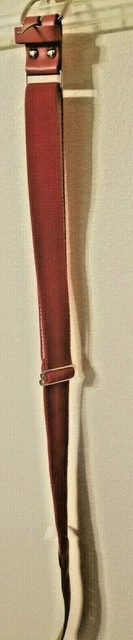 Childs Belt Adjustable Cinch Red Buckle  40 in at longest can make shorter