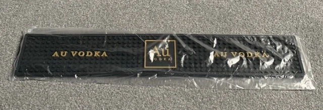 Au Vodka Rubber Bar Runner ( Brand New )