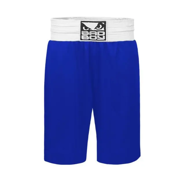 Bad Boy Mma Singer Boxe Short Bleu Entraînement Combat Gym Arts Martiaux Kick