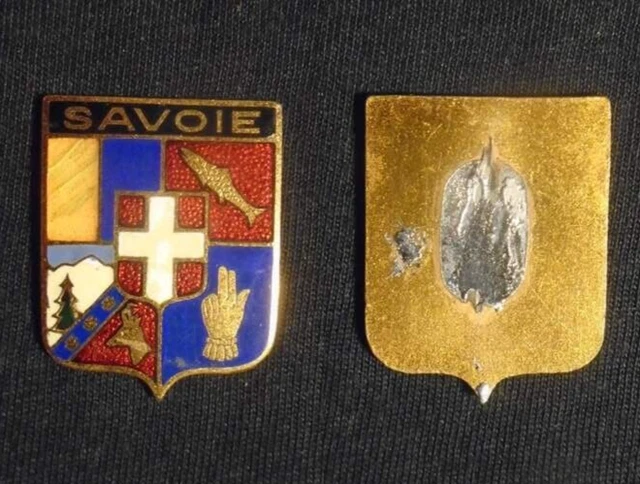 ski : ancien insigne de Savoie années 50 - montagne ski : ancien insigne de Savoie années 50 - montagne