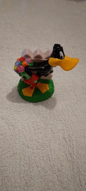 Cravate Vintage Bugs Bunny Looney Tunes Foot 1998 - 9 Cm De Large, Soie/polyester