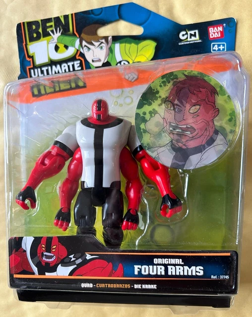 15CM BANDAI BEN 10 DNA ALIEN HEROES FOURARMS DELUXE ACTION