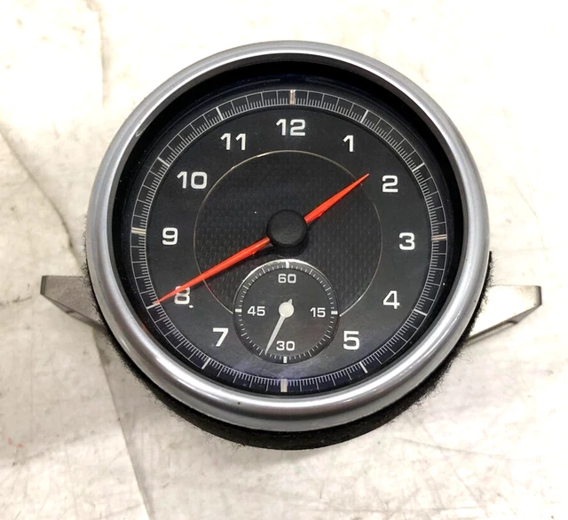 2015-2018 Porsche Macan Front Dash Analog Clock 7P5919204 Oem 2016 2017