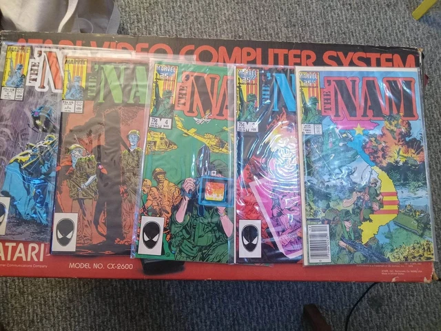 Amazing Condition The 'Nam #1, #5, #6 Newstand Comic Includes Iss #3+#4 Direct