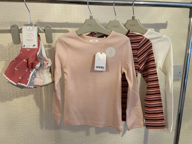 Girls Next Clothes bundle 3-4 years Long Sleeve Tops & Socks New With Tags
