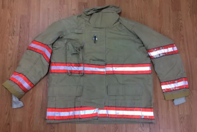 Cairns RS1 Firefighter Turnout/Bunker Coat 48 Chest x 32 Length '05