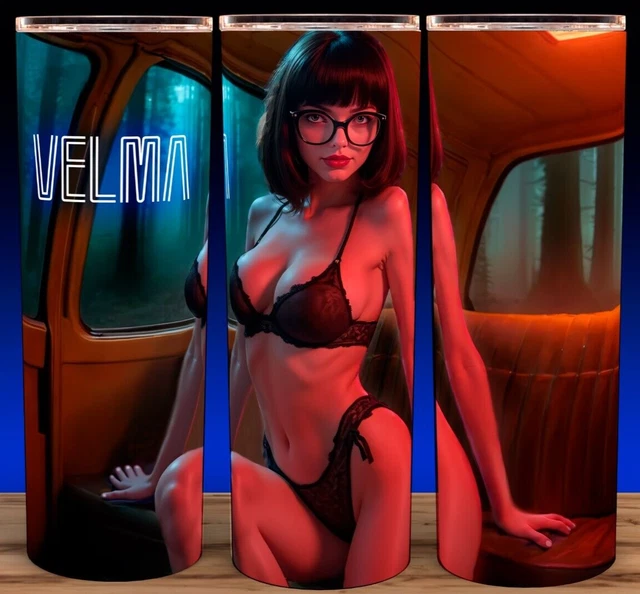 VELMA DINKLEY IN Sexy Lingerie in Mystery Van Scooby Girl Cup Mug Tumbler 20oz $18.15 - PicClick VELMA DINKLEY IN Sexy Lingerie in Mystery Van Scooby Girl Cup Mug Tumbler 20oz $18.15 - PicClick