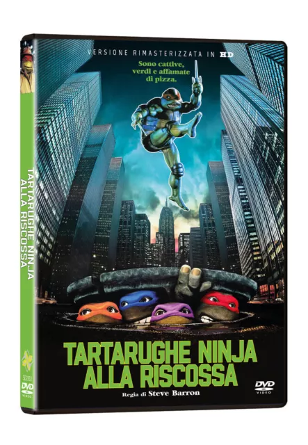 TARTARUGHE NINJA ALLA RISCOSSA DVD Nuovo! Turtles He-man Voltron Preord 29.4.24