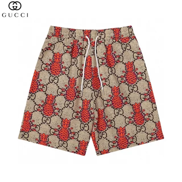 Gucci 22 New Pineapple Full Print Logo Casual Shorts XL SIZE