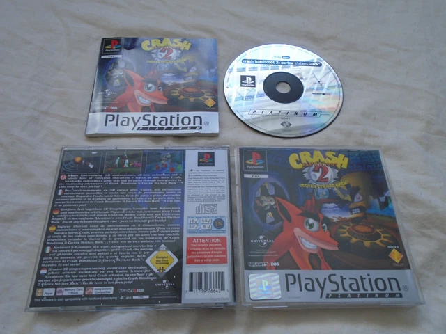 Crash bandicoot 2 cortex strikes back PlayStation 1 - Jeux vidéo