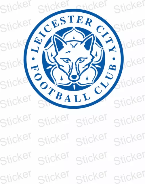 Leicester Foxes Football-Club-Funny-Stickers-Decals- Car-Wall-Window-142mm-142mm