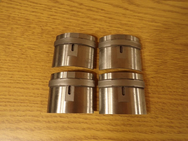 Hardinge 2-5/8" S-30 Round Smooth Collet Pads