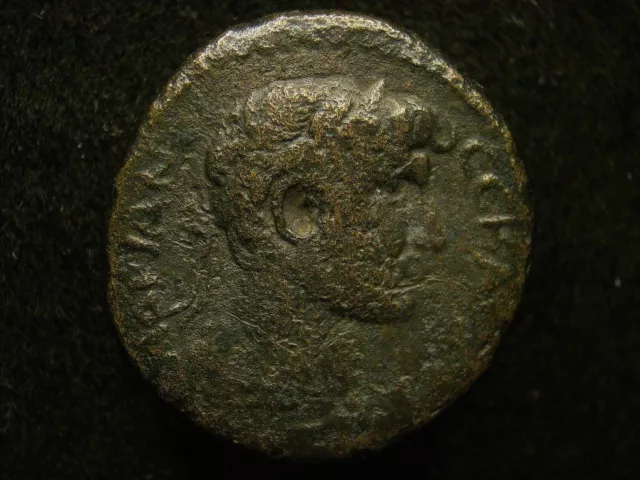 ANCIENT ROMAN BRONZE Coin Emperor Hadrian 21mm 4.37g Syria Fine $19.99 ...