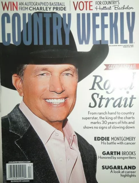 GEORGE STRAIT country weekly ROYAL STRAIT garth brooks SUGARLAND band perry