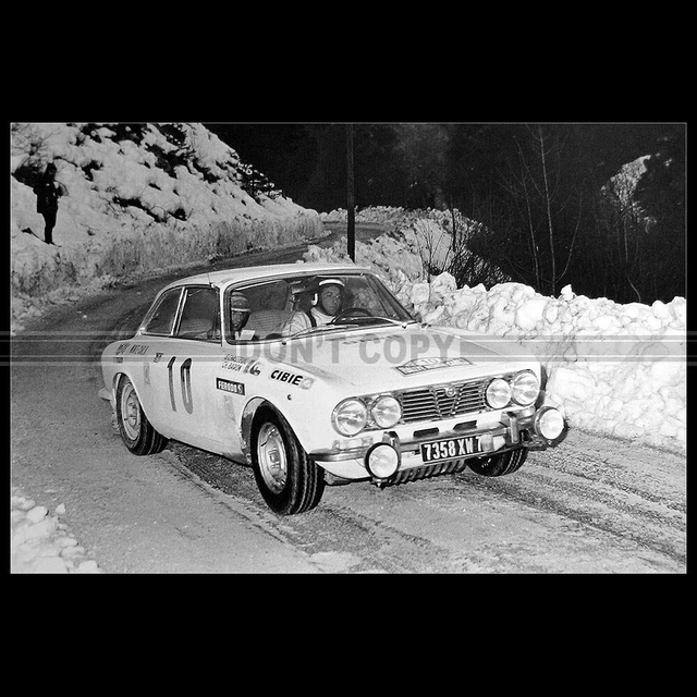 Ancien Programme Original Rallye Monte Carlo 1972 – Monaco, Collector