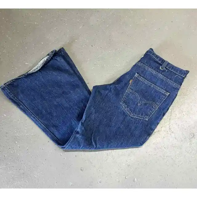 VTG Women's 70s Levi's Denim Bellbottoms 1970s Sz 29 Bell Bottoms Jeans