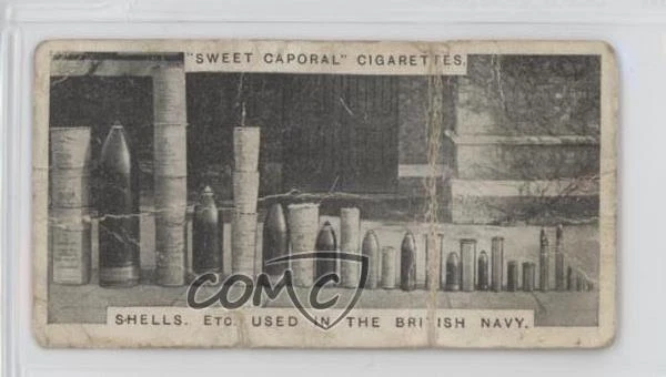 1915 ITC Cigarettes Modern War Weapons Tobacco C62 Sweet Caporal Back #28 1o3