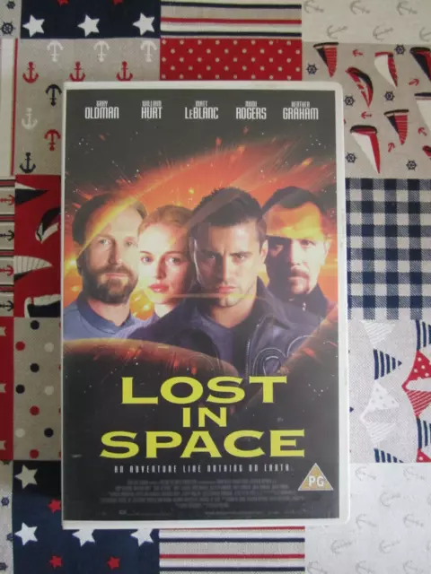 Lost In Space Film Starring Gary Oldman William Hurt 1998 Ex Rental Vhs Big Box
