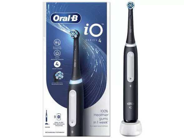 Oral-B iO SERIES 4 Electric Toothbrush - Black Onyx