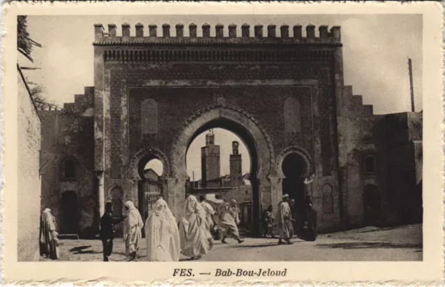 CPA AK MAROC FEZ BAB-BOU-Jeloud (10251)