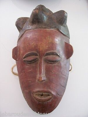 masque africain début 20èmes african art afrikanische kunst tribal cote d'ivoire