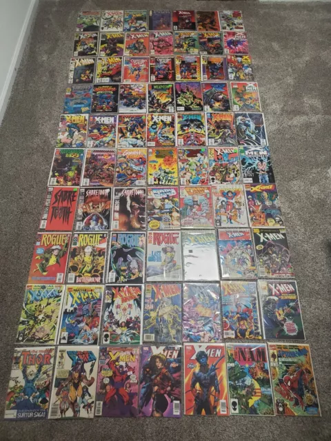 Uncanny X-Men (HUGE LOT OF 70) #255 - #433 (not run) Age Of Apocalypse