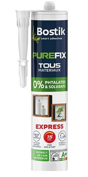 Pegar Fuerte para Todo Materials Interior Sujeción Adhesivo Purefix Bostik